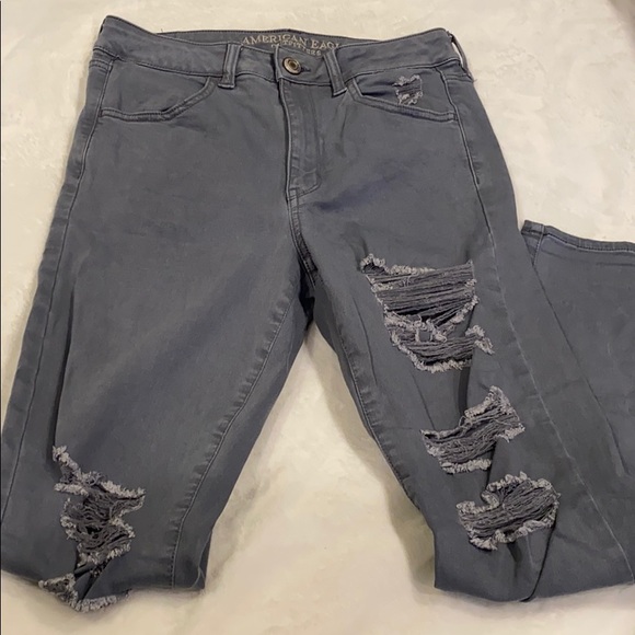 American Eagle hi-rise jegging - grey - Picture 3 of 5